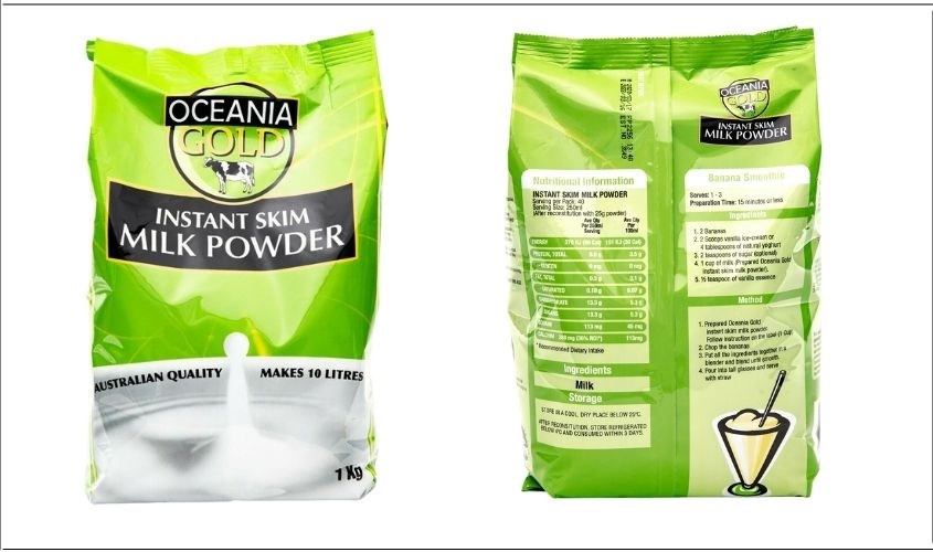 sữa bột nguyên kem Oceania Gold