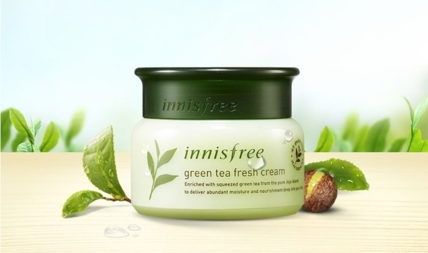Kem dưỡng ẩm Innisfree Green Tea Fresh Skin