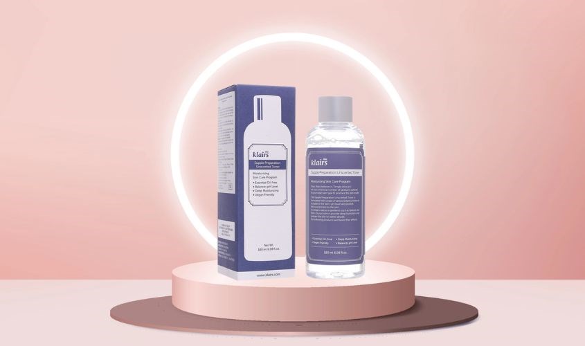 Nước hoa hồng không mùi Klairs Supple Preparation 180 ml