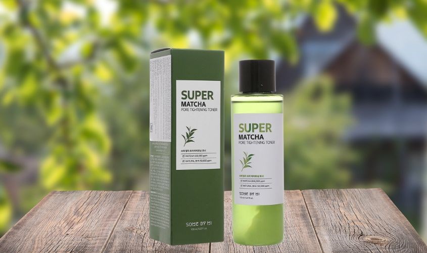 Toner thu nhỏ lỗ chân lông Some By Mi Super Matcha Pore Tightening chiết xuất Trà Xanh 150 ml