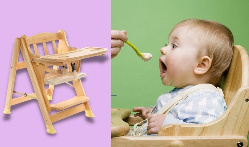 Ghế gỗ Autoru cho bé dưới 2 tuổi