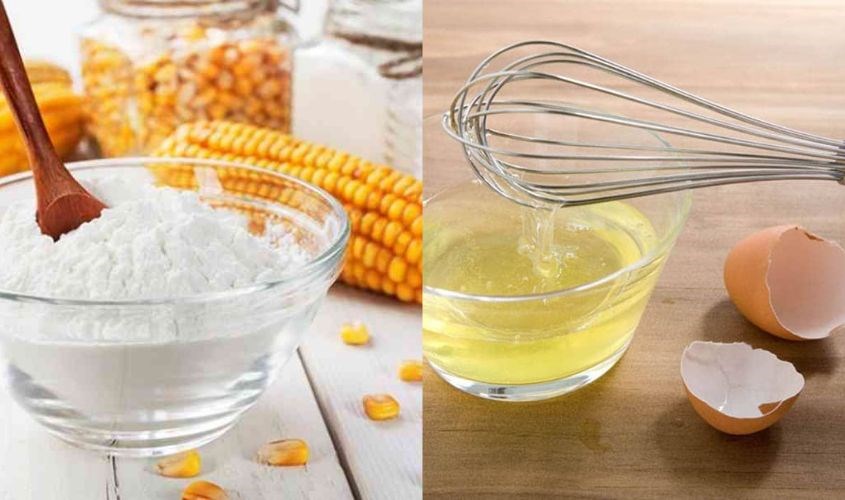Triệt lông nách bằng lòng trắng trứng và bột ngô Triệt lông nách bằng lòng trắng trứng và bột ngô