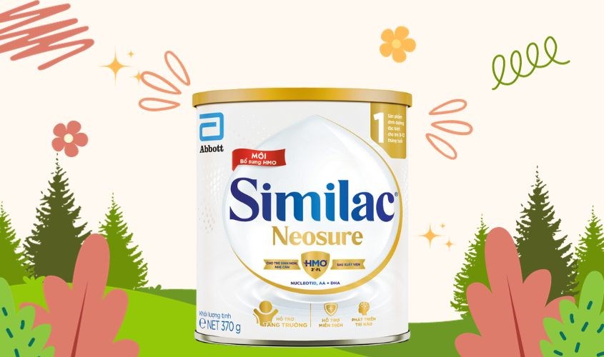 Sữa bột Similac Neosure 370g (0 - 12 tháng)