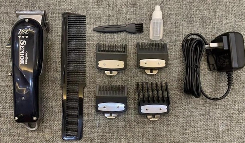 Chọn tông đơ có khả năng điềm chỉnh lưỡi cắt với lược đi kèm