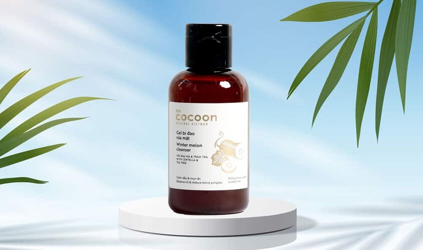 Gel bí đao rửa mặt Cocoon