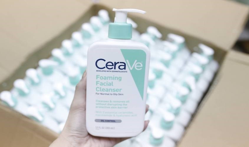 Cerave Foaming Facial Cleanser