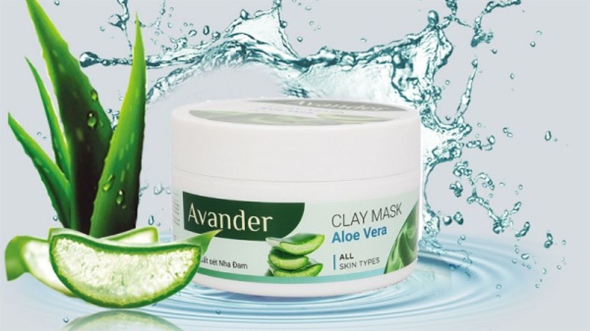 Mặt nạ đất sét tinh chất Nha đam Avander dưỡng trắng da 15 ml (Hủ)