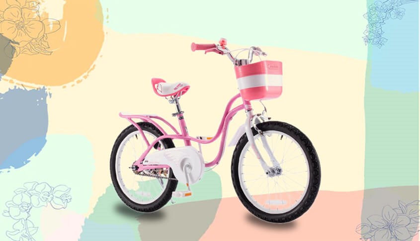 ]Xe đạp RoyalBaby Little Swan RB18-18 với thiết kế xinh xắn