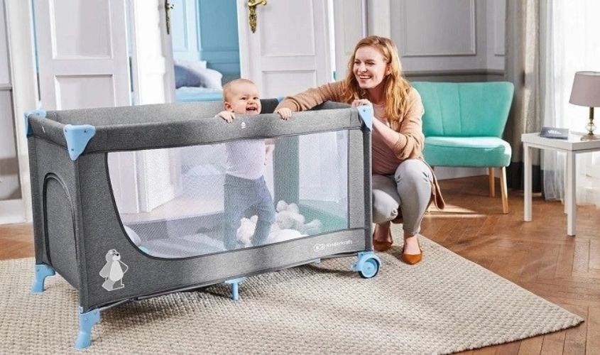 Nôi cũi Kinderkraft KK.JOY-W/O.ACCE (từ 0 tháng)