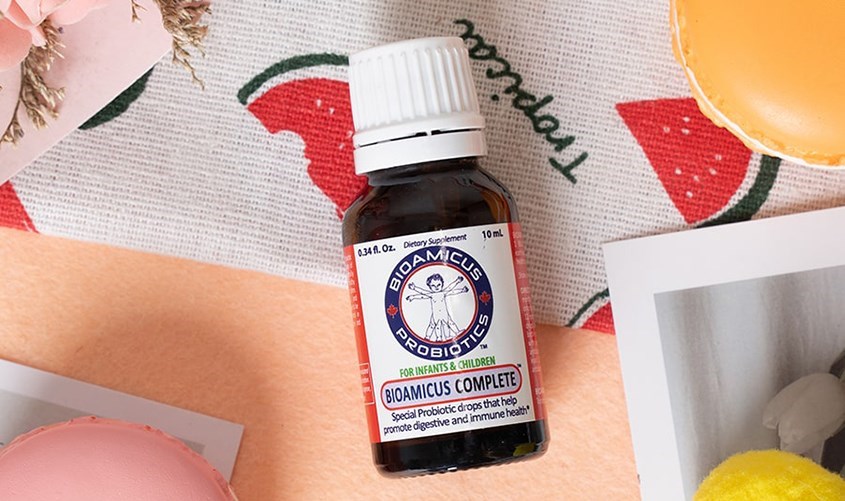 Siro BioAmicus Complete hỗ trợ cải thiện hệ vi sinh đường ruột 10 ml (từ 0 tháng)