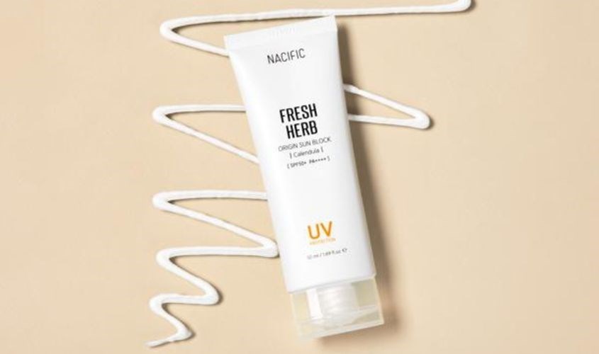 Kem chống nắng làm dịu và phục hồi da Nacific Fresh Herb SPF 50+ PA++++ 50 ml