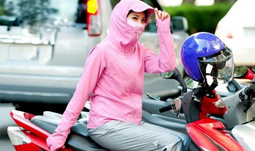 Che chắn cẩn thận khi ra ngoài