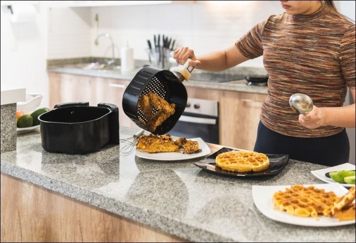 Sản phẩm dành cho những ai muốn tiết kiệm thời gian trong việc chiên nấu những ăn dùng dầu mỡ