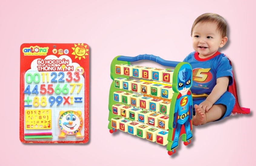 Bảng đa năng siêu nhân Antona giúp bé tiếp thu môn toán nhanh hơn