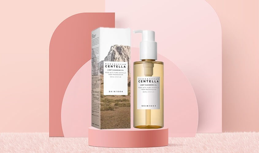 Dầu tẩy trang chiết xuất Rau Má Skin1004 Madagascar Centella Light Cleansing Oil 200 ml