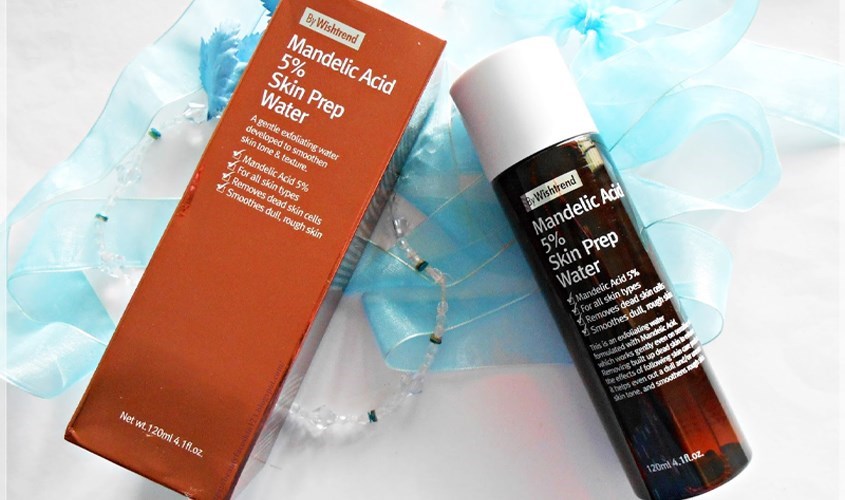 Tẩy tế bào chết phục hồi da mặt dành cho da dầu By Wishtrend Mandelic Acid 5%