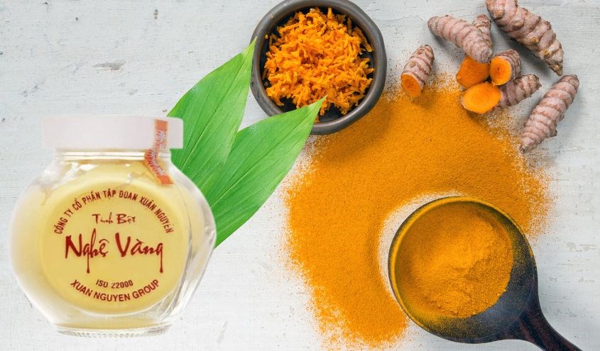 Tinh bột nghệ vàng Xuân Nguyên hũ 75g