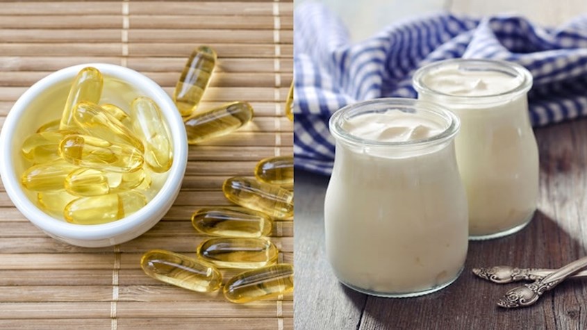 Mặt nạ sữa chua và vitamin E trị tàn nhang