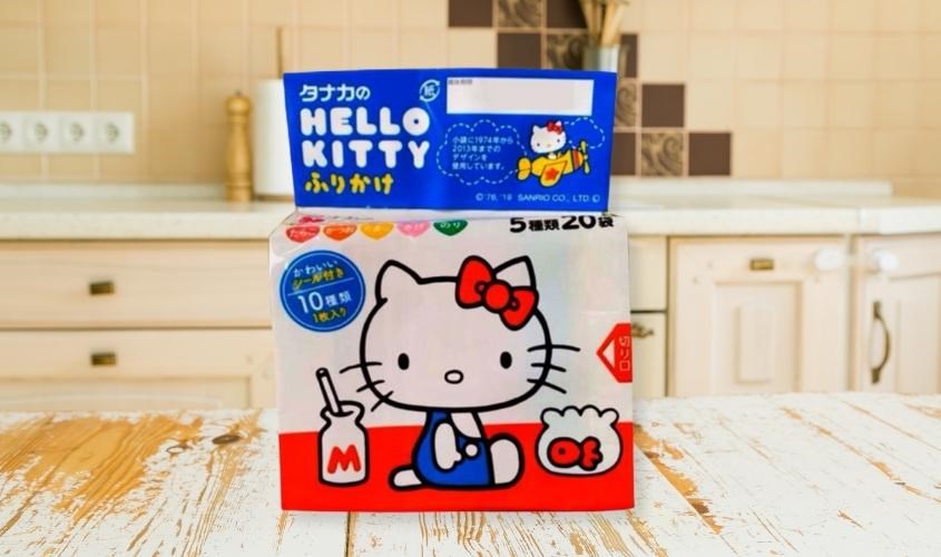 Gia vị rắc cơm cho bé Hello Kitty