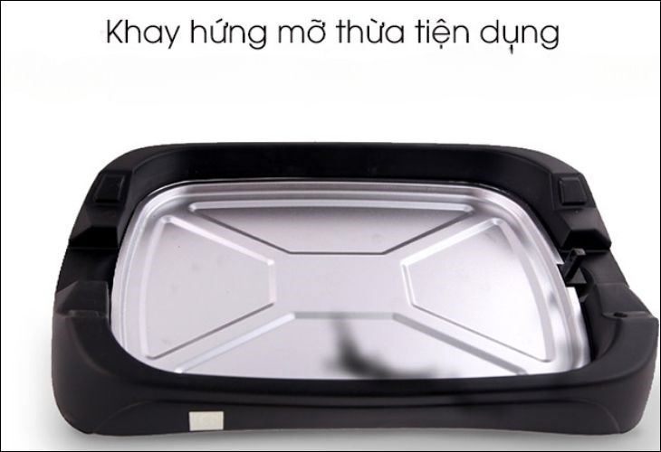 Bếp nướng điện Sunhouse SHD4602 có khay chứa nước hạn chế khói và hứng mỡ thừa vô cùng tiện lợi. Bếp nướng điện Sunhouse SHD4602 có khay chứa nước hạn chế khói và hứng mỡ thừa vô cùng tiện lợi