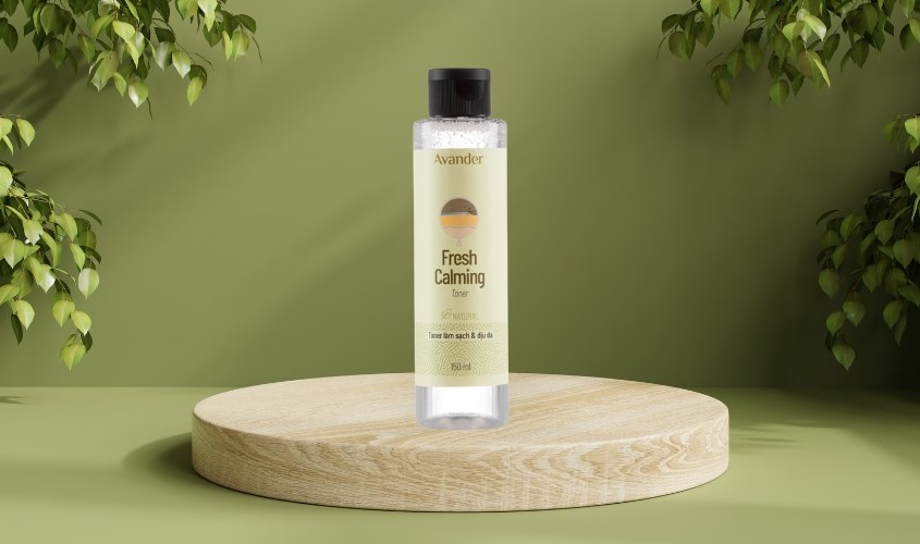 Toner làm sạch và dịu da Avander Fresh & Calming 150 ml