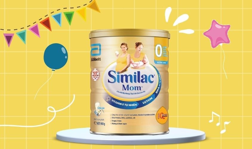 Sữa bầu Similac Mom hương vani 900g