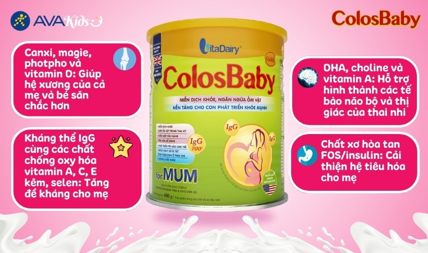 Sữa bầu Colosbaby