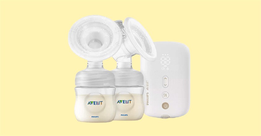 Máy hút sữa điện đôi Philips Avent Eureka Plus SCF394.11