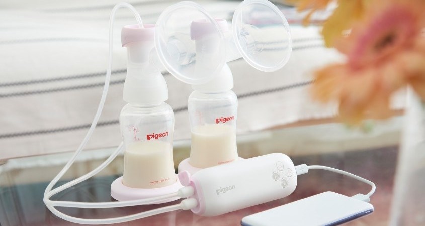 Máy hút sữa điện đôi Pigeon GoMini