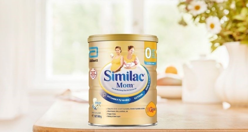 Sữa bầu Similac Mom hương vani 900g