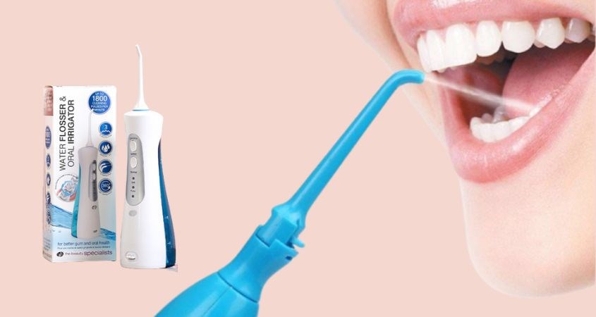 Máy tăm nước hỗ trợ làm sạch sâu mọi ngóc ngách