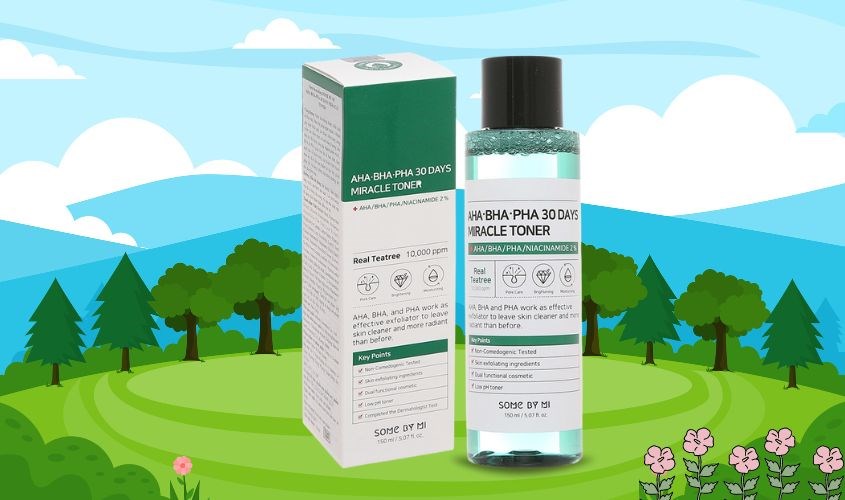Toner làm sạch da, giảm mụn Some By Mi 30 Days Miracle AHA-BHA-PHA 150 ml
