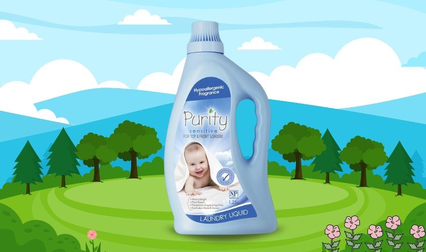 Nước giặt xả cho bé Purity