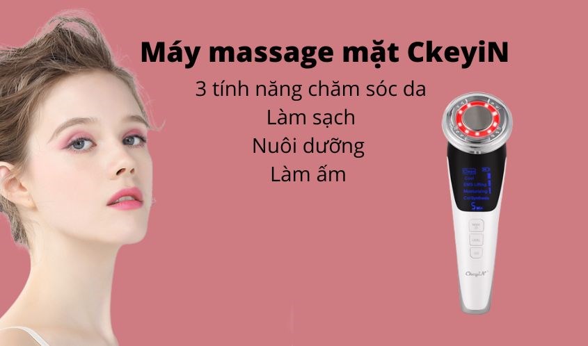 Máy massage mặt CkeyiN 
