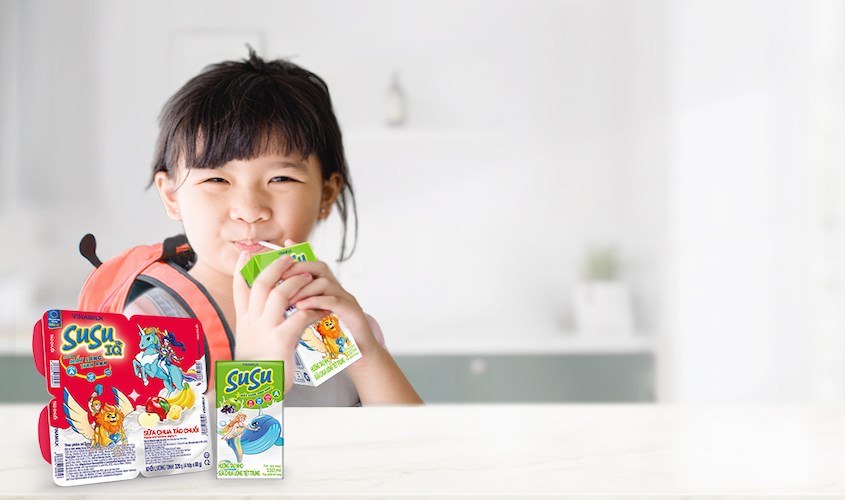 Sữa chua ăn Vinamilk Susu