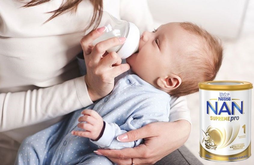 Sữa bột NAN Supremepro số 1 800g (0 - 6 tháng) dành cho trẻ dị ứng đạm sữa bò