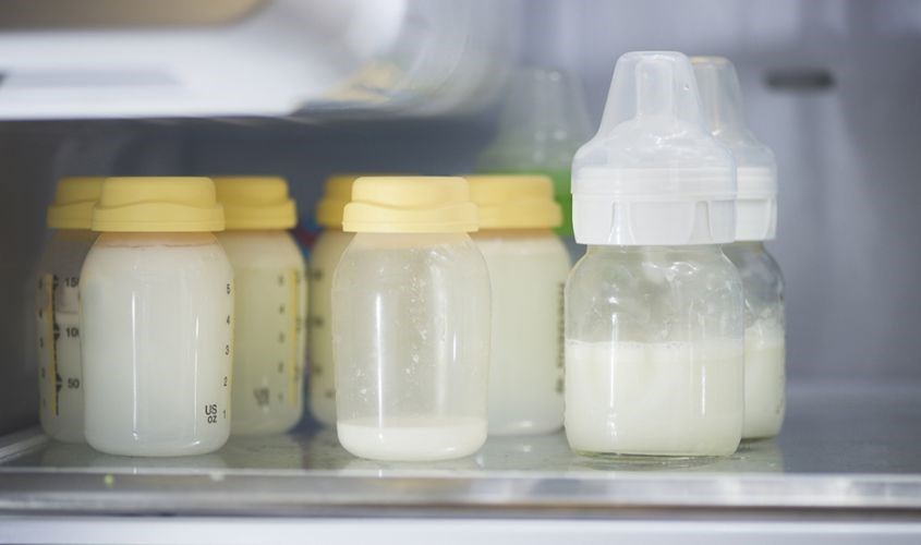 Không nên bảo quản sữa Glico đã pha trong tủ lạnh