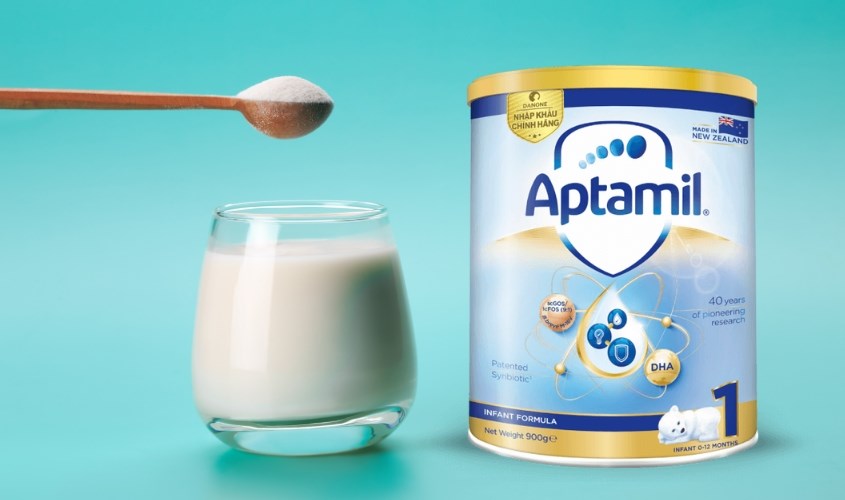 Sữa bột Aptamil Infant Formula số 1 900g (0 - 12 tháng)