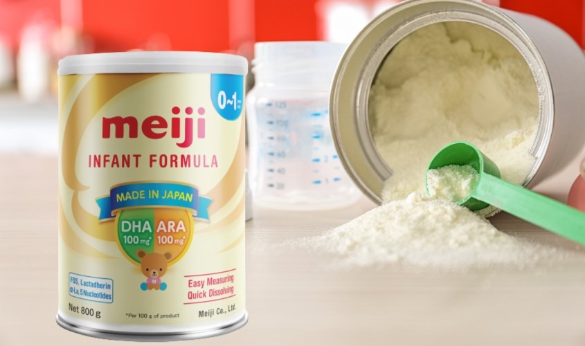 Sữa bột Meiji Infant Formula 800g (0 - 12 tháng)