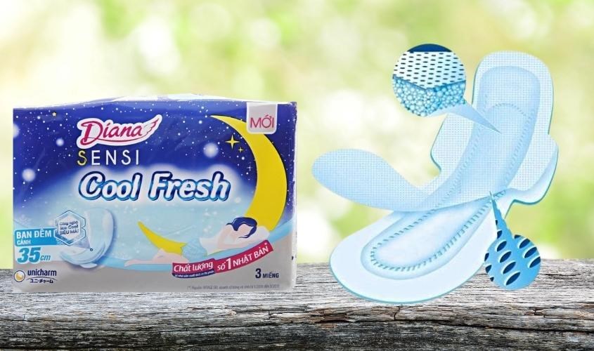 Băng vệ sinh ban đêm nên có độ thấm hút tốt 