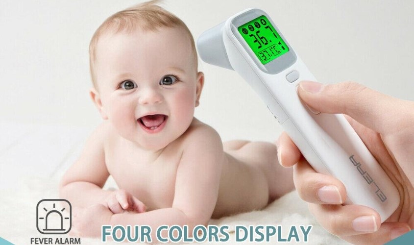 Nhiệt kế điện tử đo trán sử dụng công nghệ cảm ứng bức xạ hồng ngoại