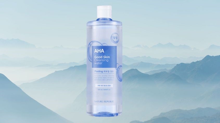 Nước tẩy trang giúp làm thông thoáng lỗ chân lông Nature Republic Good Skin 500 ml: