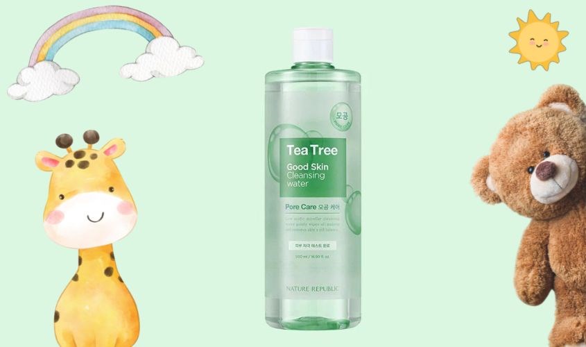 Nước tẩy trang dưỡng ẩm cho da Nature Republic Good Skin 500 ml