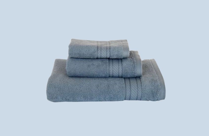 Khăn mặt cotton lapyarn Mollis FM8V 34x78 cm - Xám 76