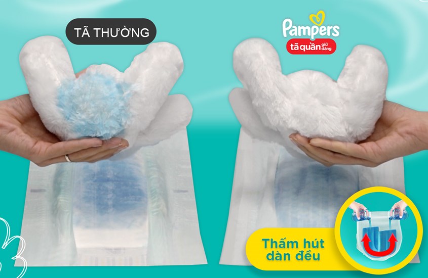 Có ưu điểm vượt trội so với các tã khác