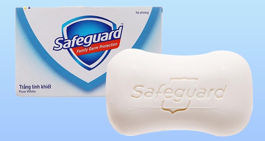 Xà bông cục Safeguard Trắng Tinh Khiết 130g