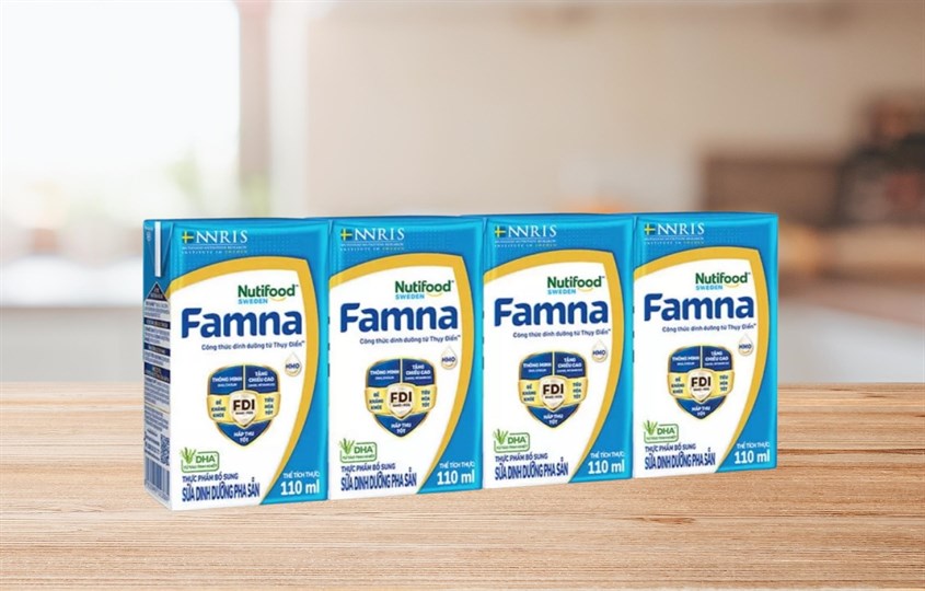 Giá thành sữa Famna