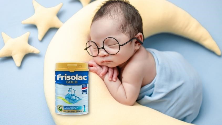Sữa bột Frisolac Gold số 1 850g (0 - 6 tháng)