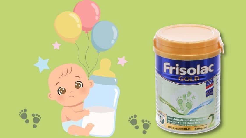 Bảo quản sữa bột Frisolac Gold số 2 ở nhiệt độ phòng