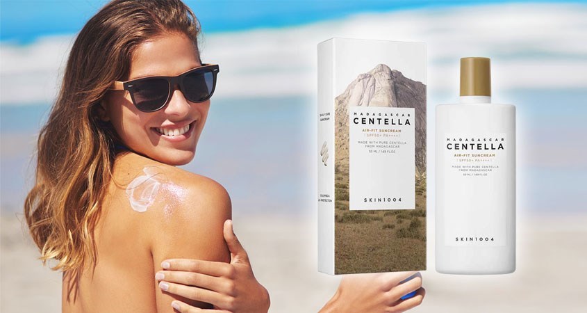 Kem chống nắng dưỡng trắng và chống lão hóa Skin1004 SPF 50+ PA++++ 50 ml